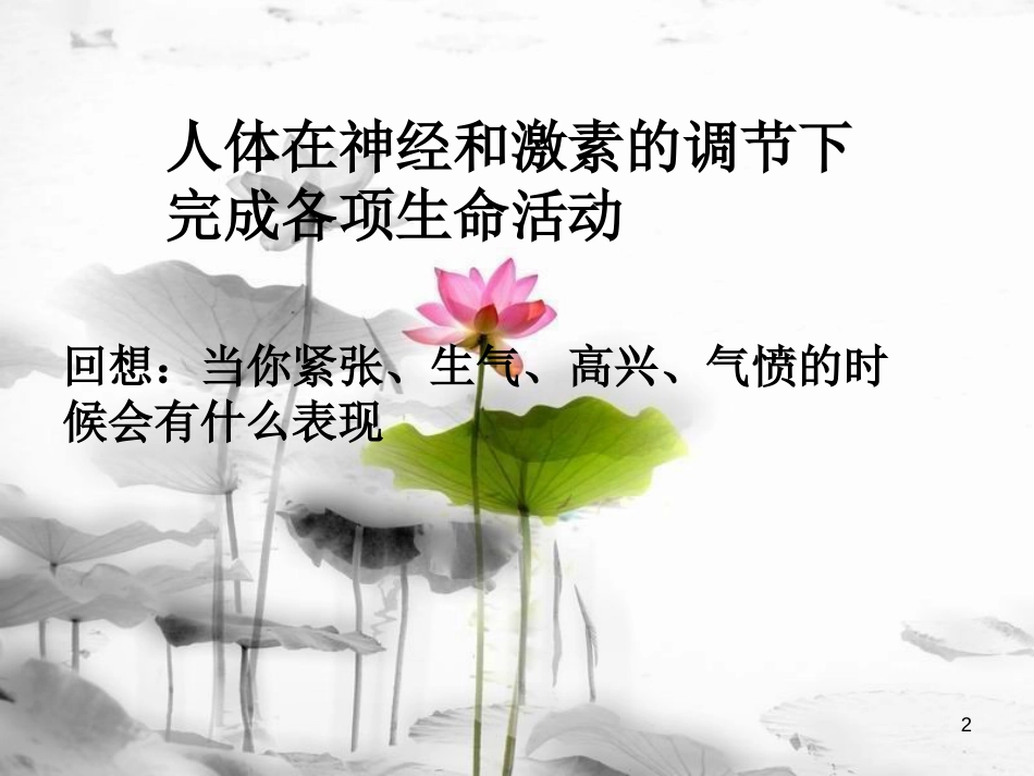 八年级科学下册 7.3 人体生命活动的激素调节课件 （新版）华东师大版[共28页][共28页]_第2页