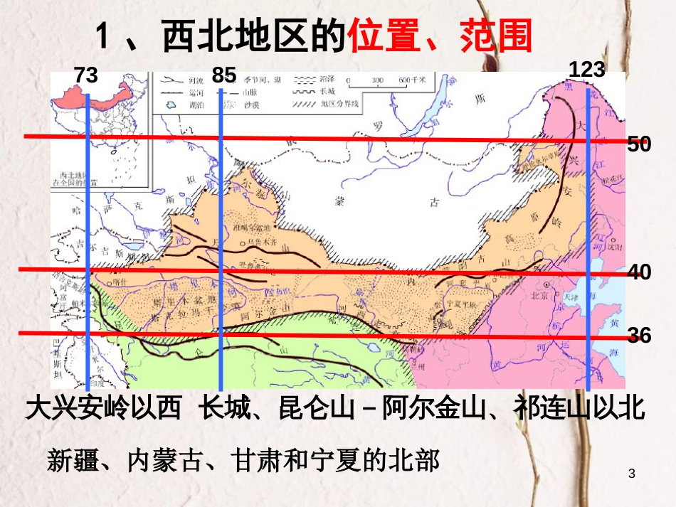 辽宁省抚顺市第一中学学年高一地理 世界地理 13西北地区课件1_第3页