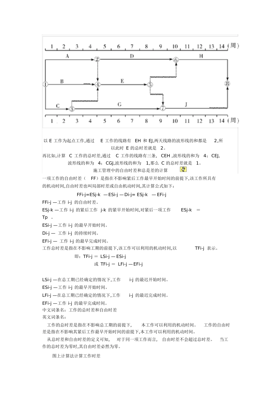 双代号时标网络计划总时差与自由时差计算的简便方法总结[共8页]_第3页