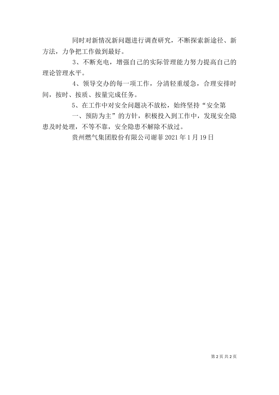 燃气行业个人工作总结_第2页