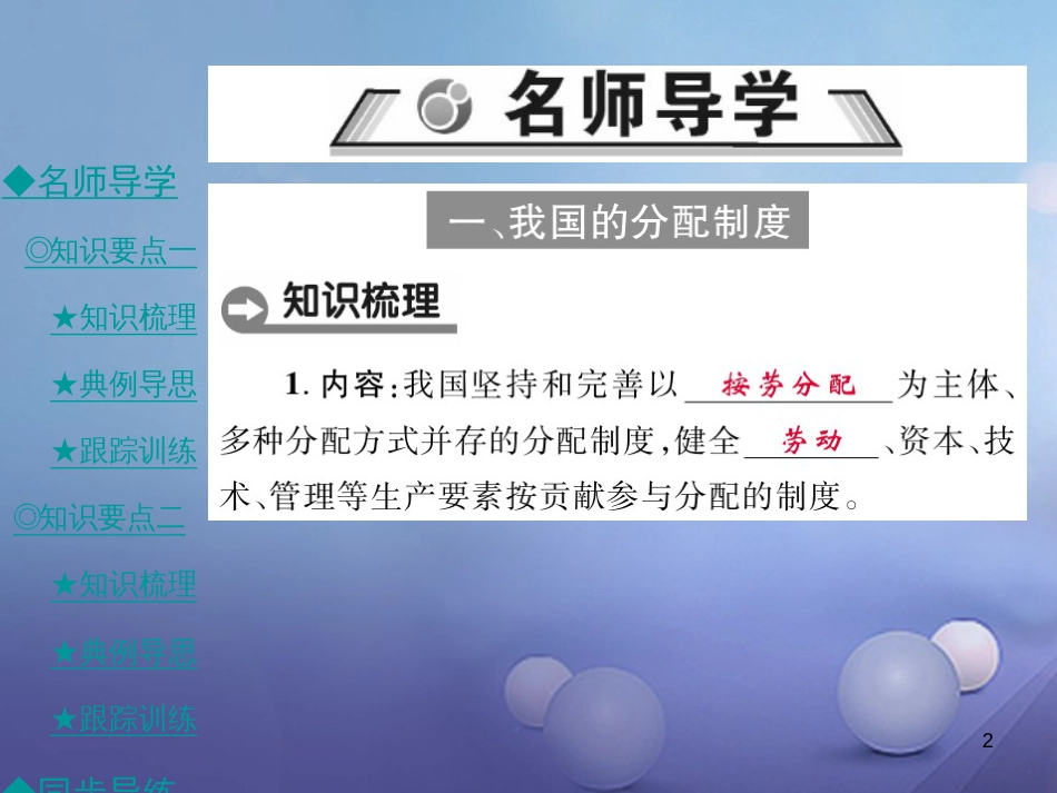 九年级政治全册 第一单元 认识国情 了解制度 1.2 富有活力的经济制度（第2课时）课件 粤教版[共32页]_第2页