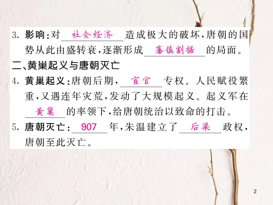 七年级历史下册 第一单元 第5课 安史之乱与唐朝衰亡课件 新人教版_第2页