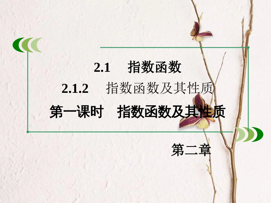 高中数学 第二章 基本初等函数（Ⅰ）2.1.2 指数函数及其性质 第1课时 指数函数及其性质课件 新人教A版必修1_第3页