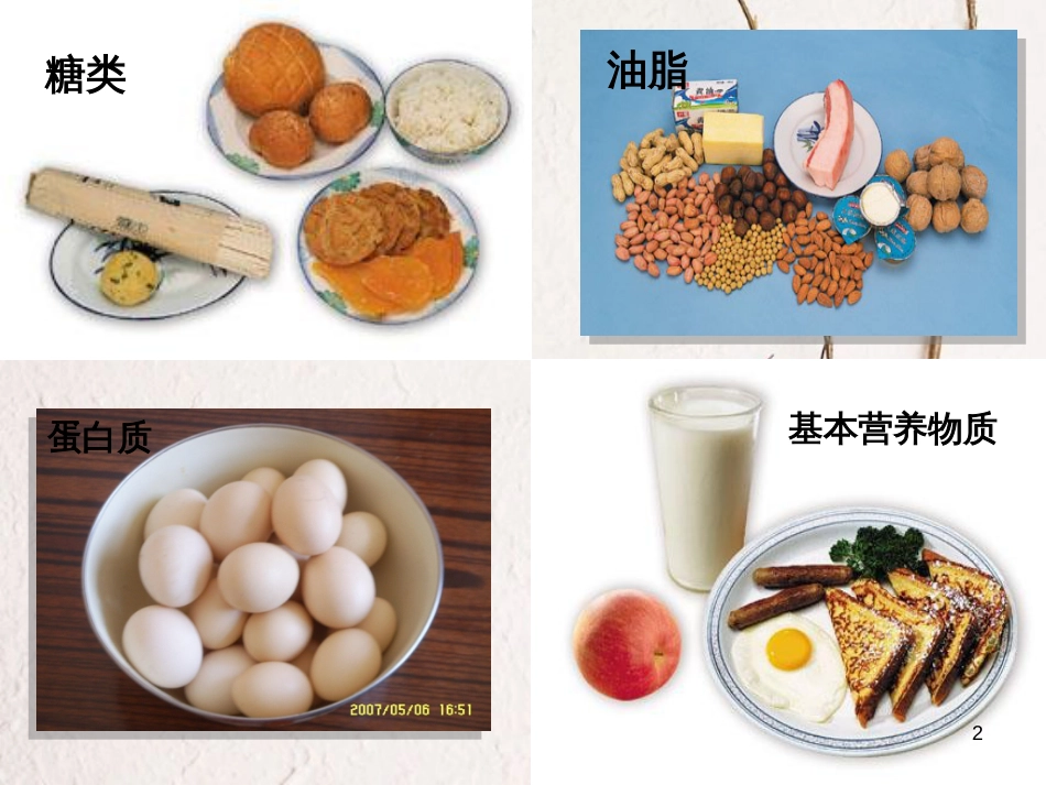 高中化学 第三章 有机化合物 第四节 基本营养物质课件1 新人教版必修2_第2页