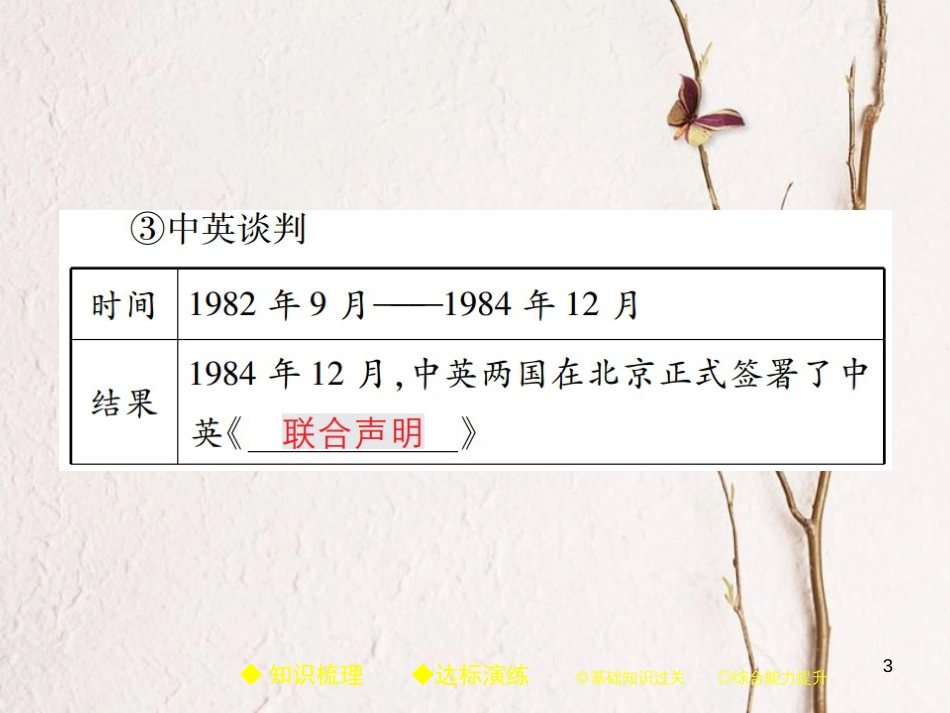 八年级历史下册 第十四课“一国两制”与祖国和平统一课件 川教版_第3页