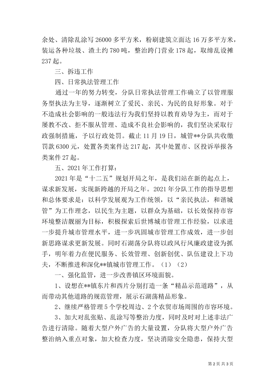 城管年终工作总结 -总结_第2页