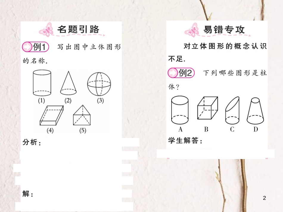 七年级数学上册 4.1 几何图形课件 （新版）湘教版_第2页