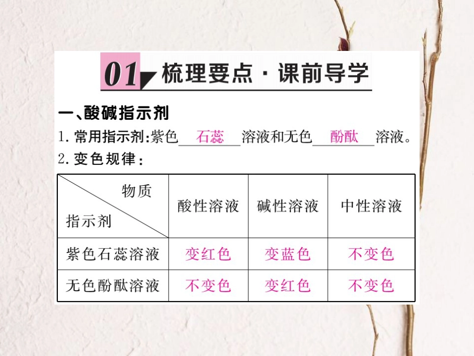 （贵州专）九年级化学下册 第十单元 课题1 第1课时 常见的酸复习课件 （新）新人教版_第2页