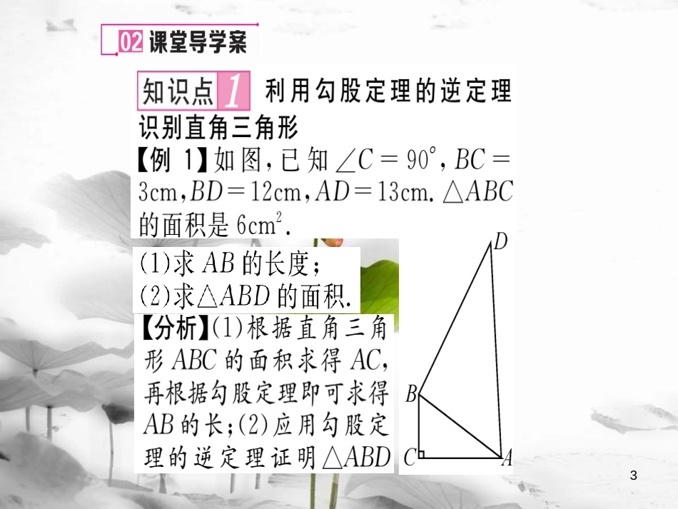 mvtAAA八年级数学上册 1.2 一定是直角三角形吗课件 （新版）北师大版_第3页