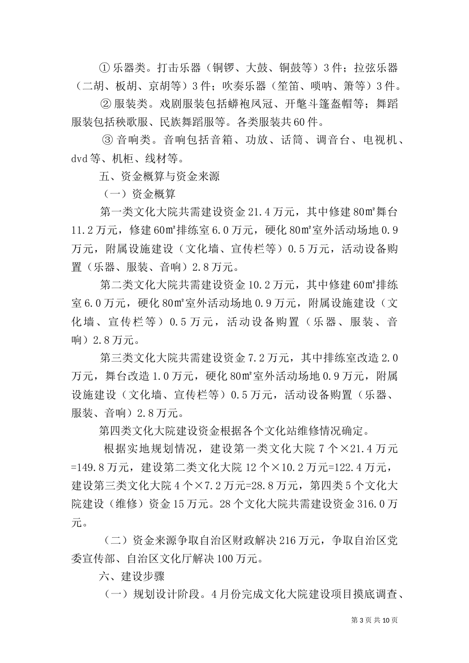 文化大院建设方案_第3页