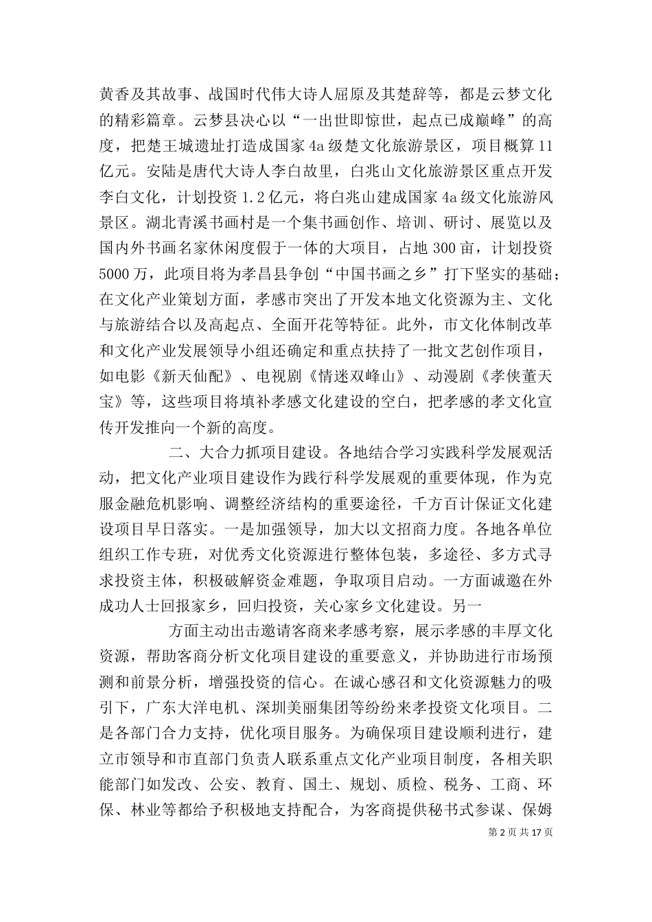 文化产业个人工作总结_第2页