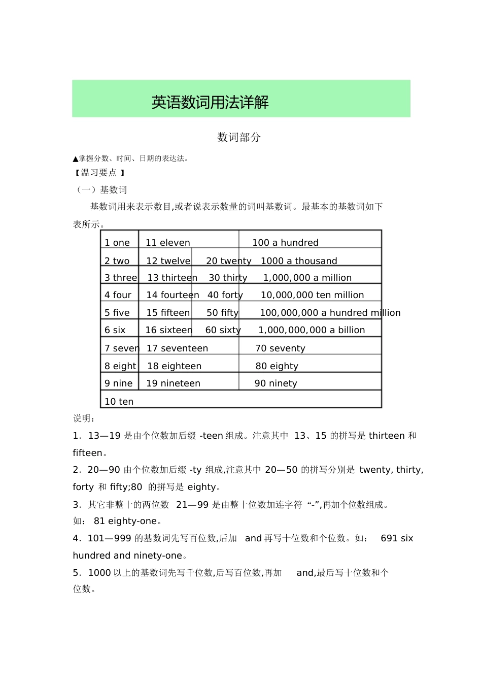 英语数词的用法[共18页]_第1页