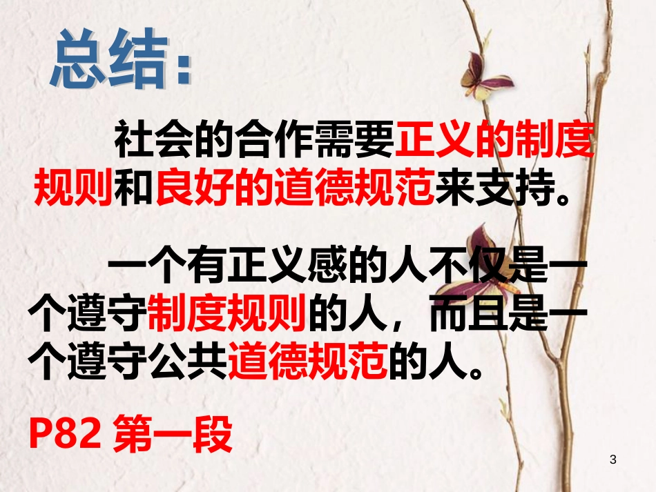 八年级政治下册 第八单元 我们的社会责任 8.2 社会规则与正义课件 粤教版_第3页