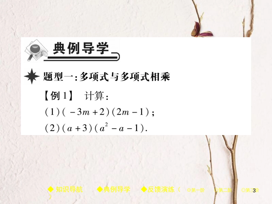 七年级数学下册 第一章 整式的乘除 4 整式的乘法 第3课时 多项式乘多项式课件 （新版）北师大版_第3页