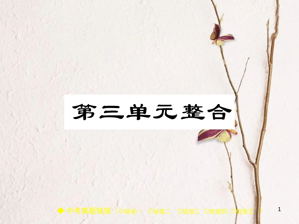 八年级历史下册 第三单元 整合课件 川教版_第1页