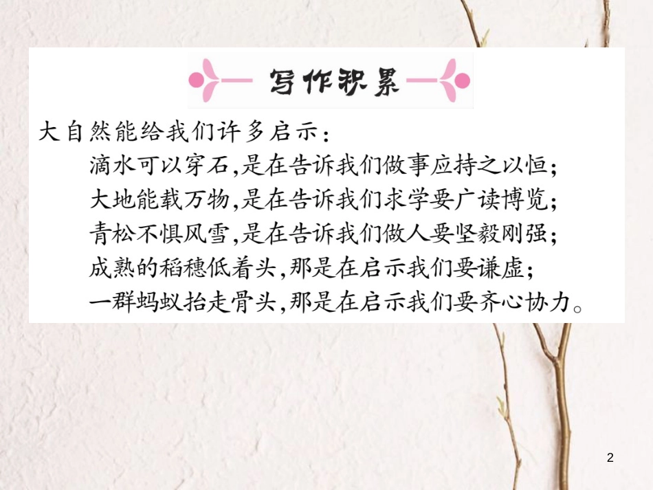 dapAAA八年级语文上册 第四单元 16《大自然的语言》课件 （新版）新人教版_第2页