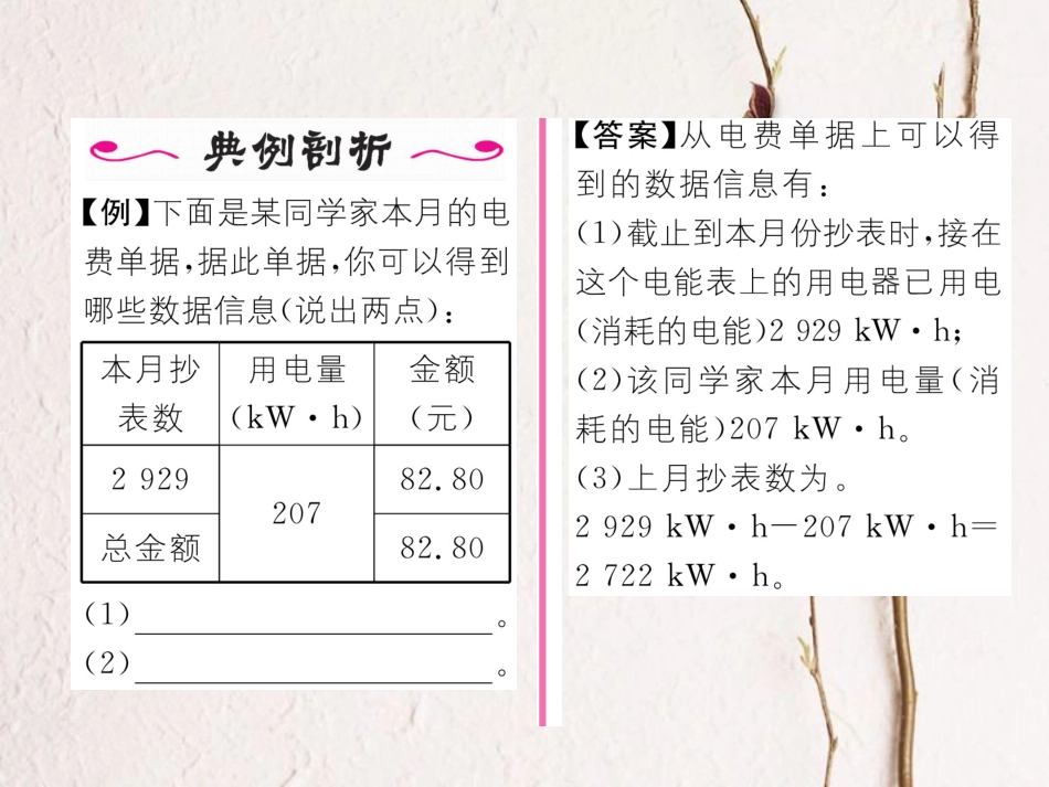 （黔西南地区）九年级物理全册 第18章 电功率 第1节 电能 电功习题课件 （新）新人教_第3页