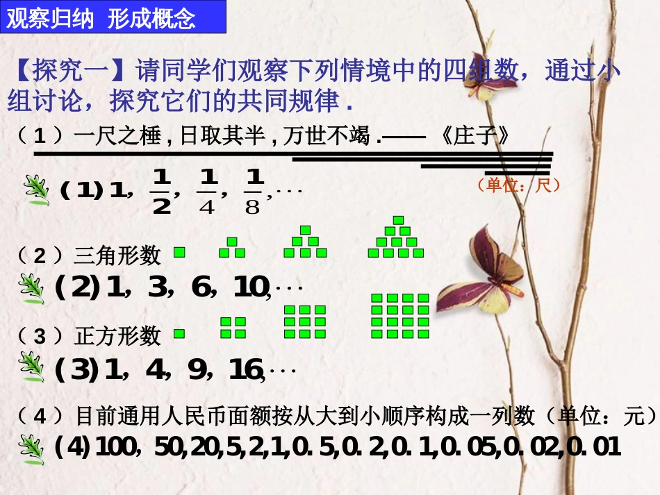 高中数学 第二章 数列 2.1 数列的概念与简单表示法课件1 新人教A版必修5[共15页]_第3页