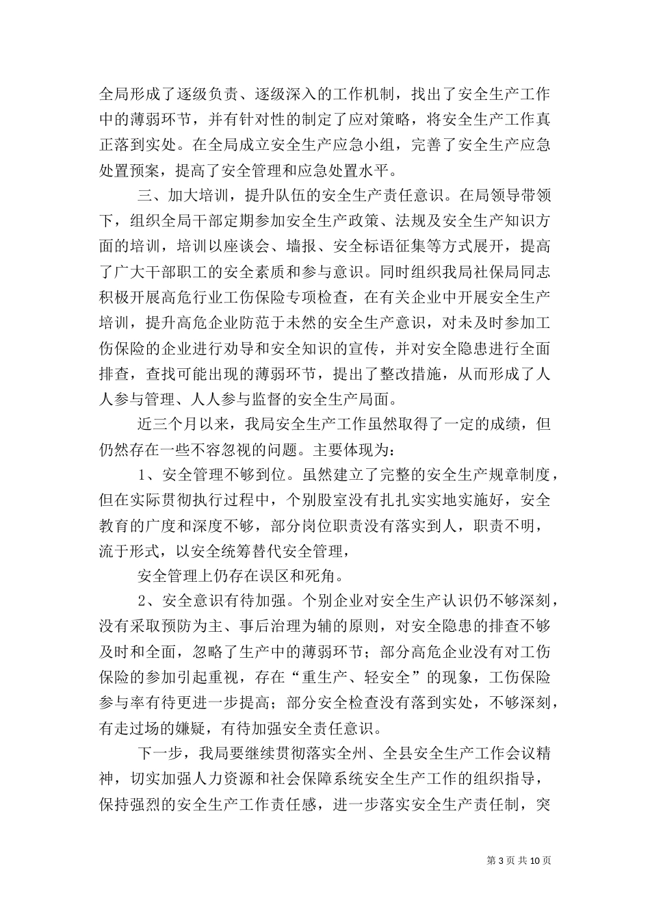 安全生产履职报告_第3页