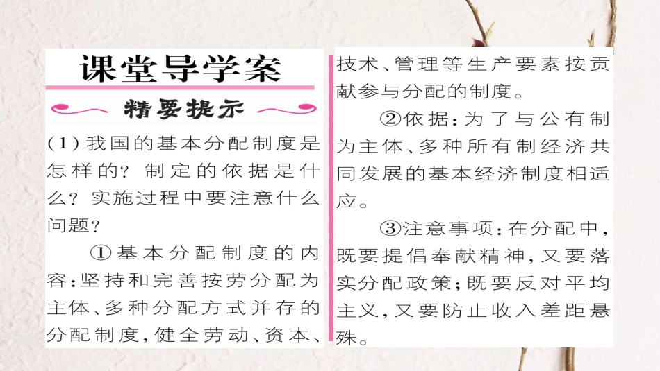 九年级政治全册 第三单元 融入社会 肩负使命 第七课 关注经济发展 第2框 走向共同富裕的道路同步作业课件 新人教版[共27页]_第2页