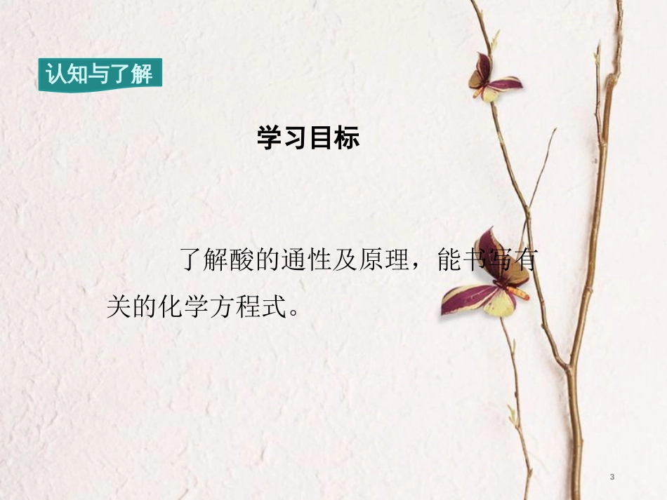 九年级化学下册 第10单元 酸和碱 课题1 常见的酸和碱 第2课时 酸的化学性质教学课件 （新版）新人教版[共14页]_第3页