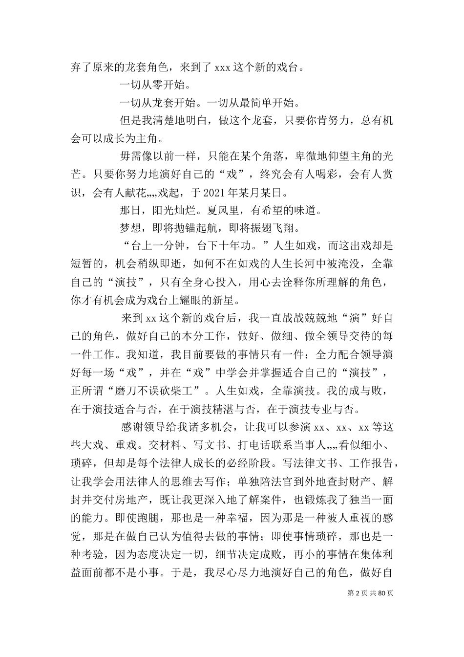 个人工作总结文采_第2页