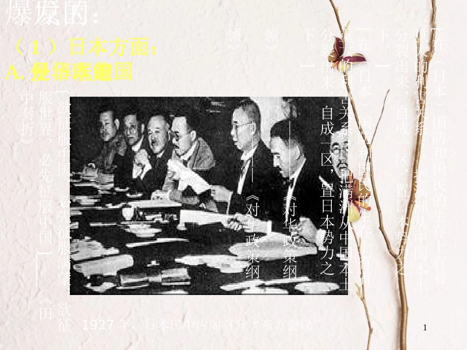 云南省中考历史 11 抗日战争复习课件[共31页]_第1页