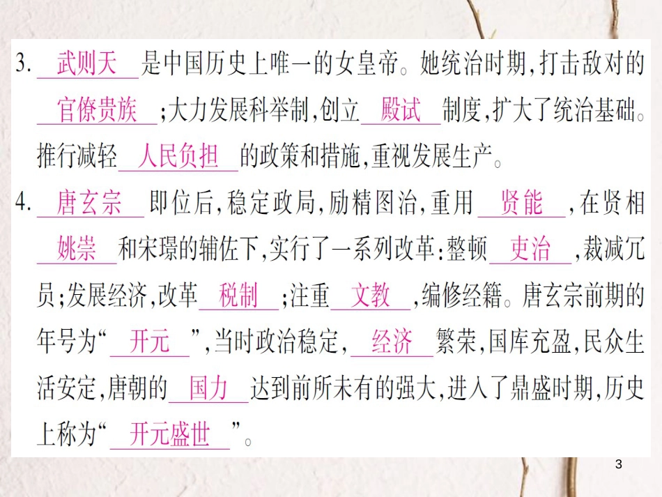 七年级历史下册 第一单元 隋唐时期 繁荣与开放的时代 第2课 从“贞观之治”到“开元盛世”课件 新人教版_第3页