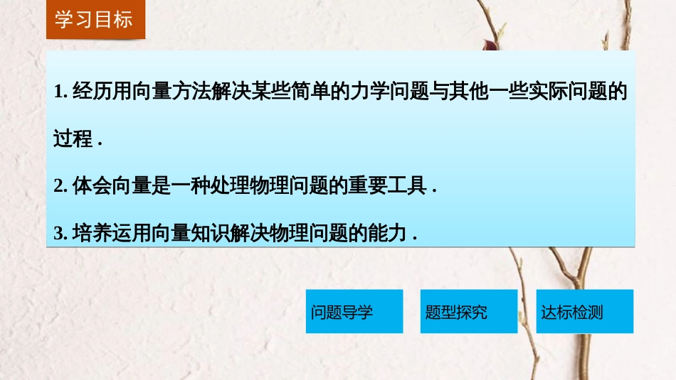 高中数学 第二章 平面向量 2.5.2 向量在物理中的应用举例课件 新人教A版必修4[共21页]_第2页