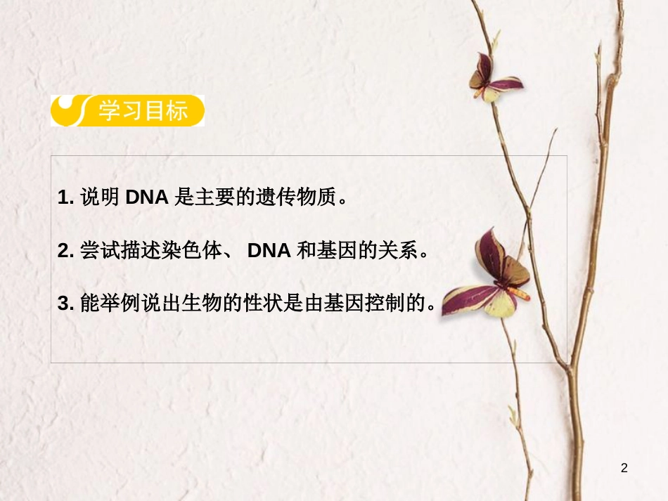 八年级生物下册 第六单元 第二章 第一节 遗传(第2课时)课件 (新版)冀教版_第2页