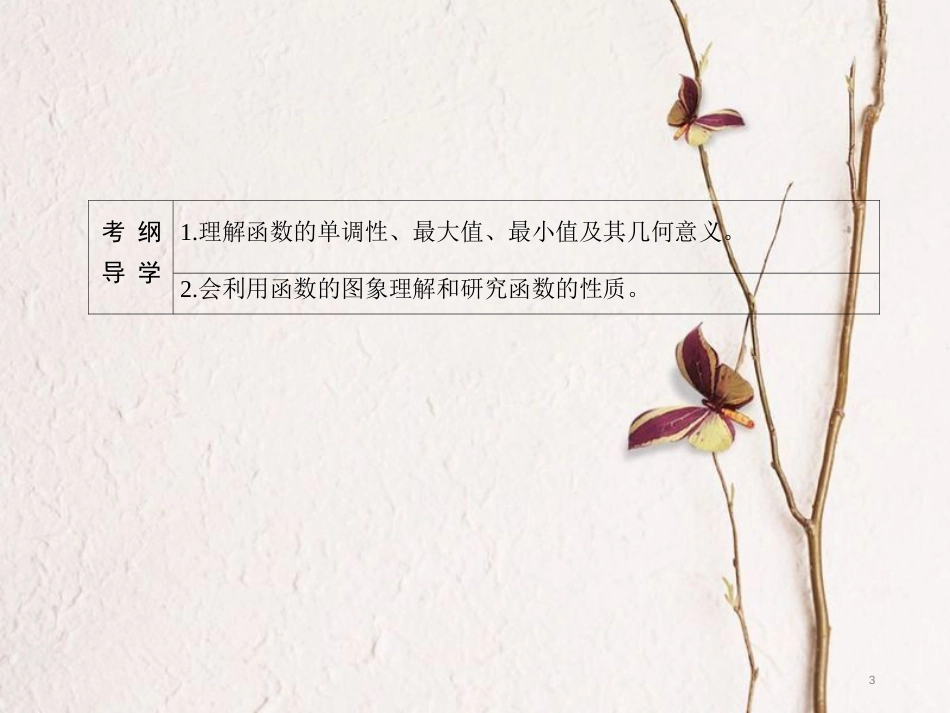 高三数学一轮总复习 第二章 函数、导数及其应用 2.2 函数的单调性与最值课件_第3页