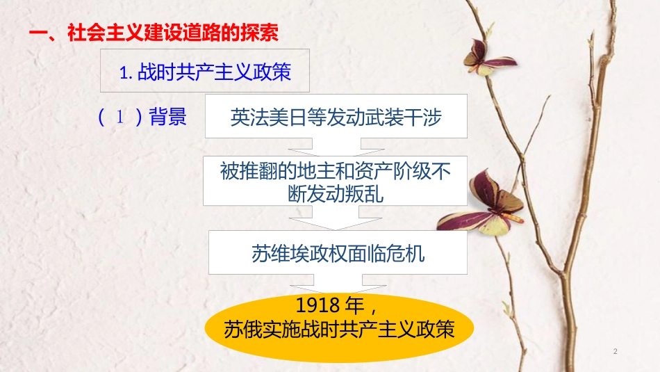 九年级历史下册 世界现代史 第1学习主题 苏联社会主义道路的探索 第6课 苏联的建设成就与体制弊端教学课件 川教版_第2页