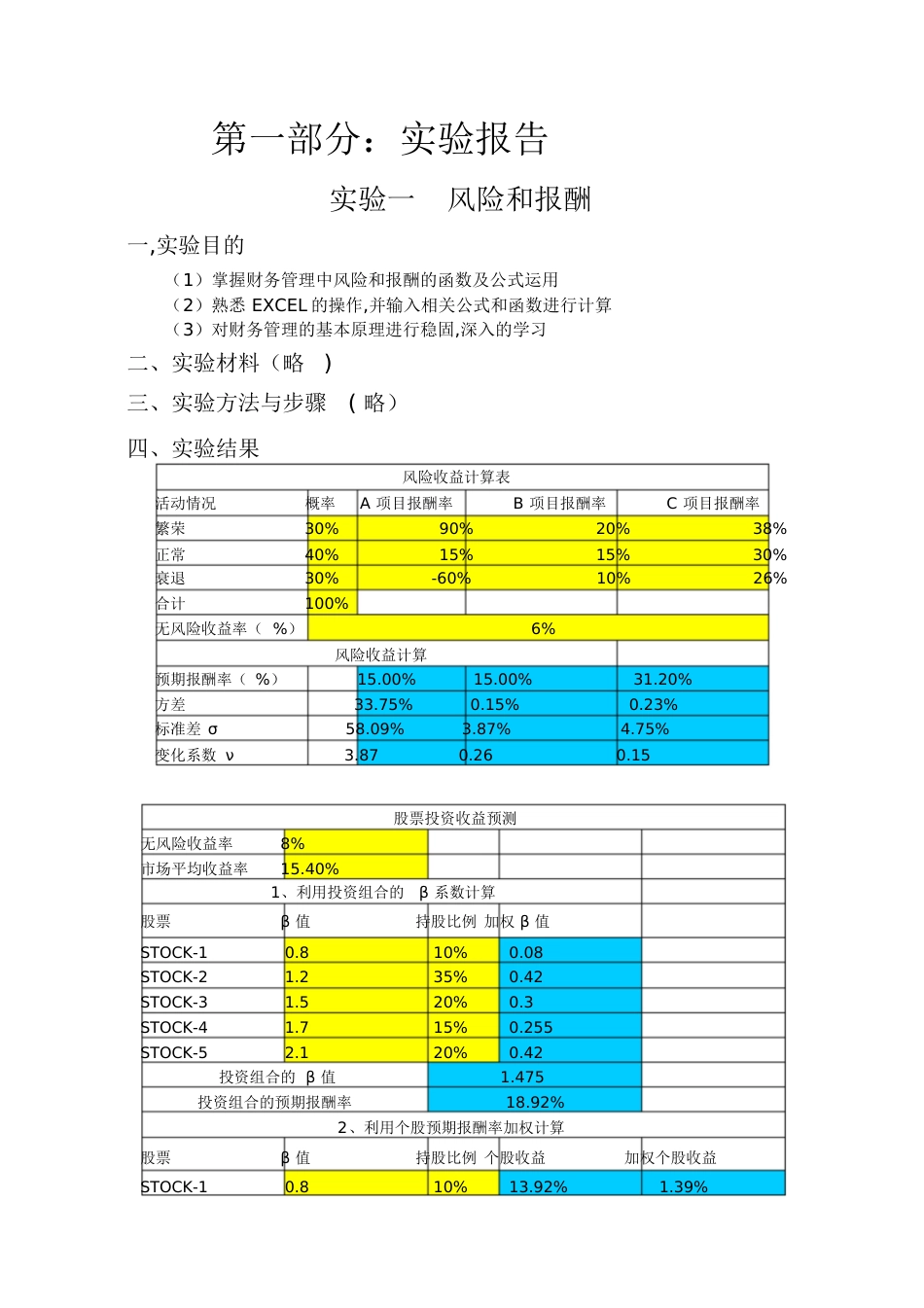 财务管理实验报告[共52页]_第3页