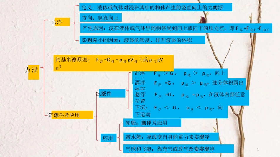 江西省中考物理 第八章 浮力复习课件_第3页