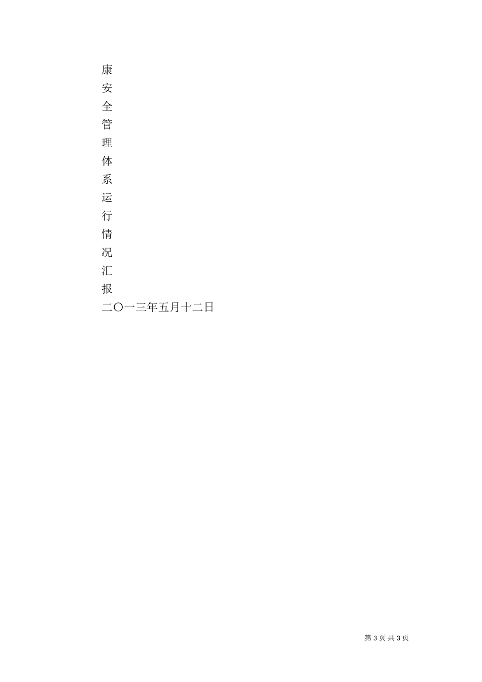 职业健康安全管理体系运行汇报_第3页