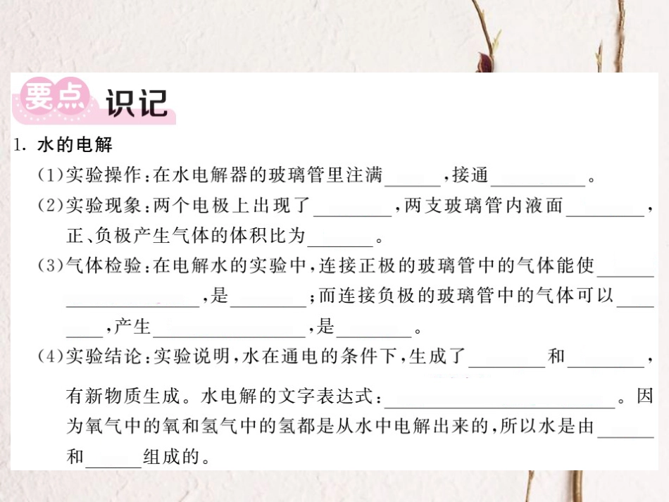 八年级科学上册 1.2 水的组成习题课件 （新版）浙教版[共14页]_第3页