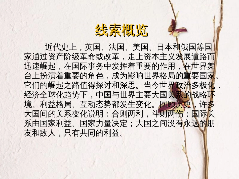江西省中考历史 专题复习五 大国崛起与近现代国际关系课件[共5页]_第2页