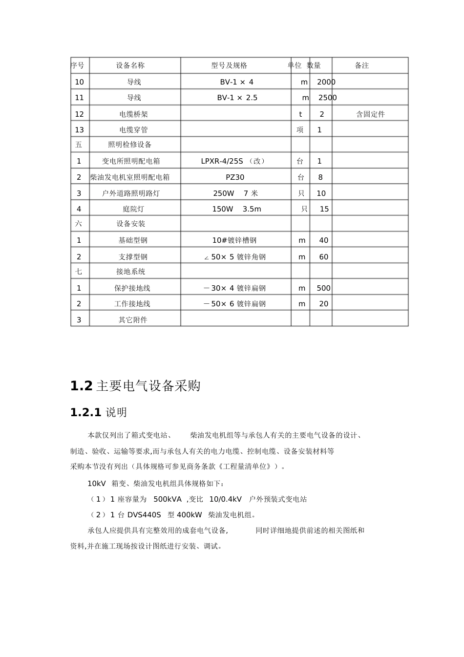 10KV箱式变电站---技术参数[共15页]_第2页