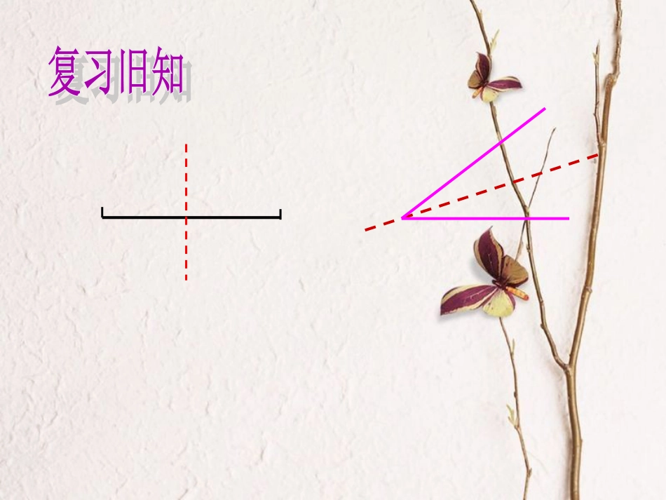 八年级数学上册 15.4 角的平分线（1）教学课件 （新版）沪科版_第3页