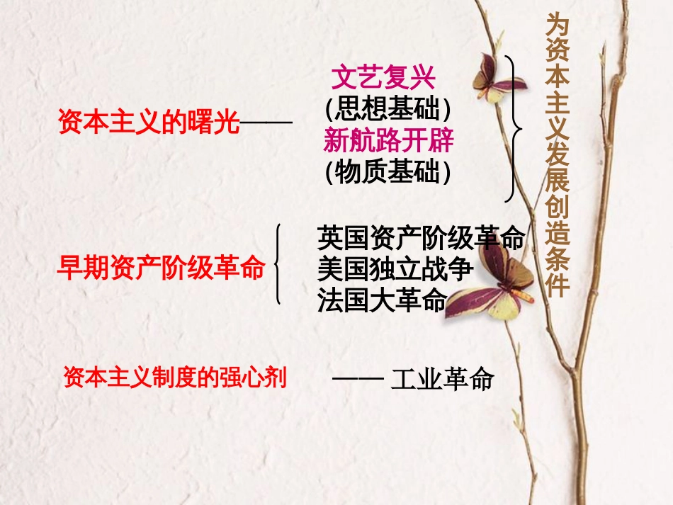 中考历史一轮复习 世近史 第一单元 步入近代课件[共15页]_第2页
