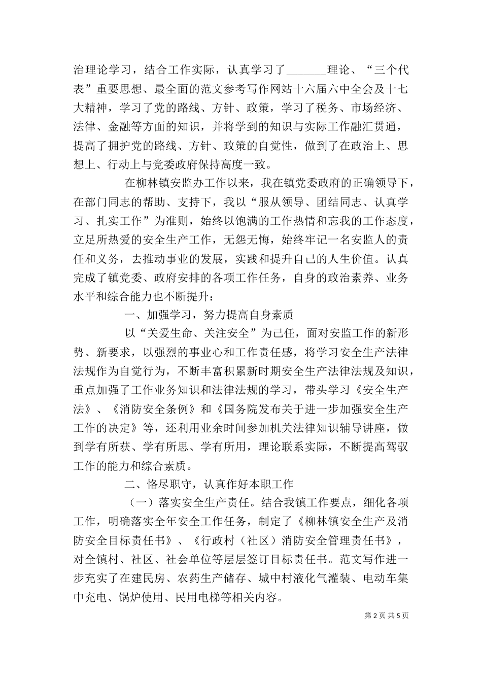 税源办个人工作总结_第2页