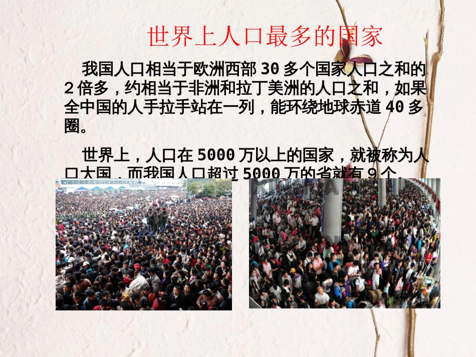 七年级地理上册 第二章 第二节 众多的人口课件 中图版[共19页]_第2页