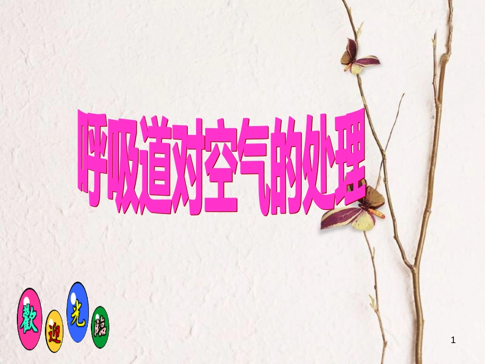 七年级生物下册 第四单元 第二章 第一节 呼吸道对空气的处理课件（2）（新版）新人教版[共26页]_第1页