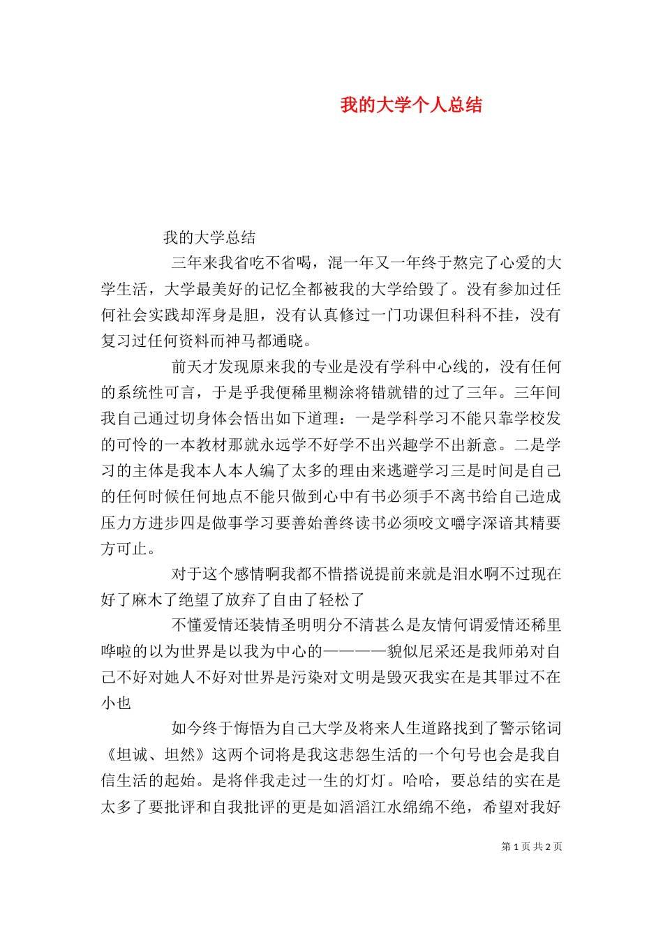 我的大学个人总结_第1页