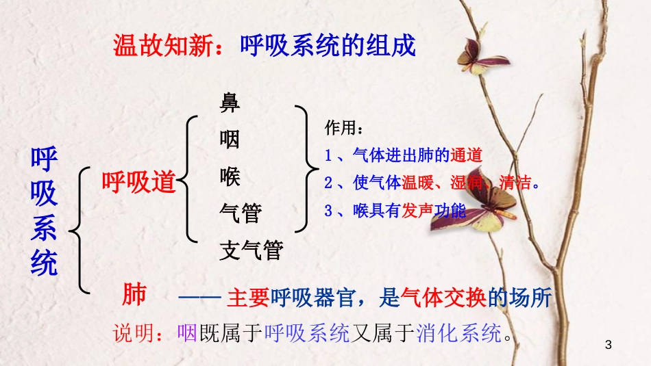 七年级生物下册 4.3.2发生在肺内的气体交换课件 （新版）新人教版_第3页