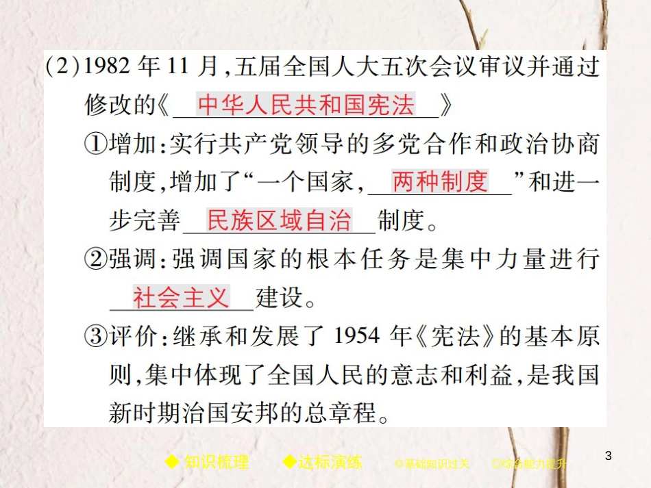 八年级历史下册 第三单元 社会主义现代化建设的新时期 第十课 社会主义民主与法制建设的加强课件 川教版_第3页