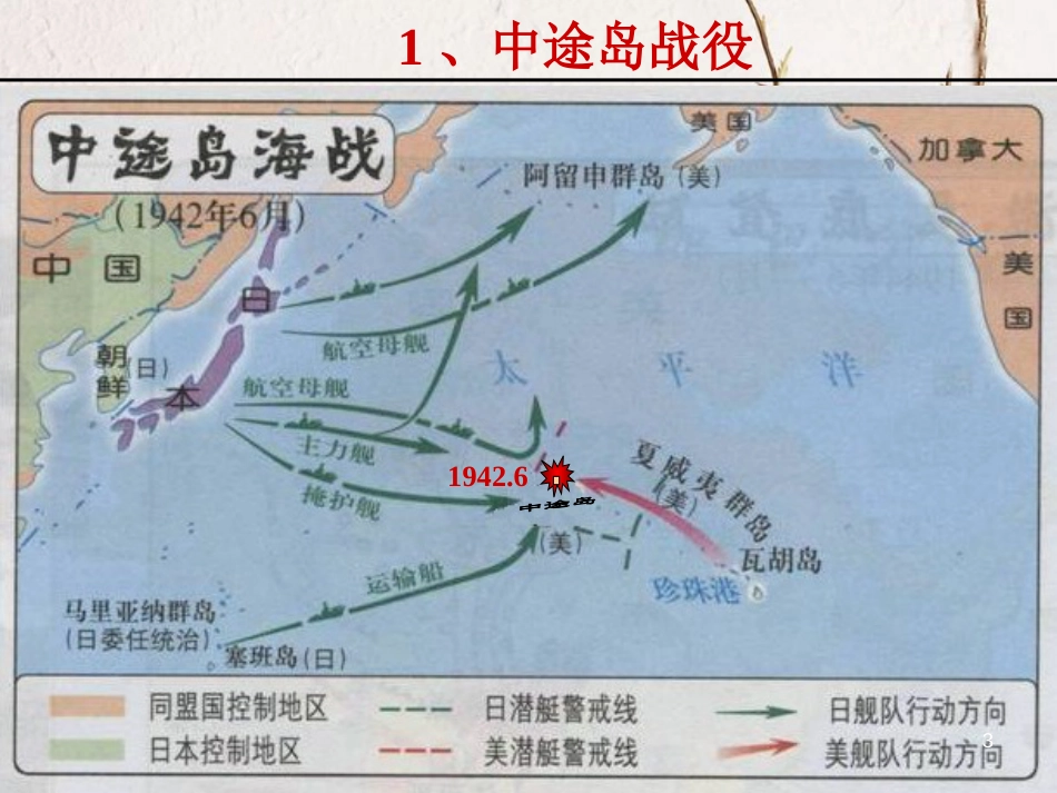 九年级历史下册 第三单元 第7课 世界反法西斯战争的转折和胜利课件4 岳麓版[共31页]_第3页