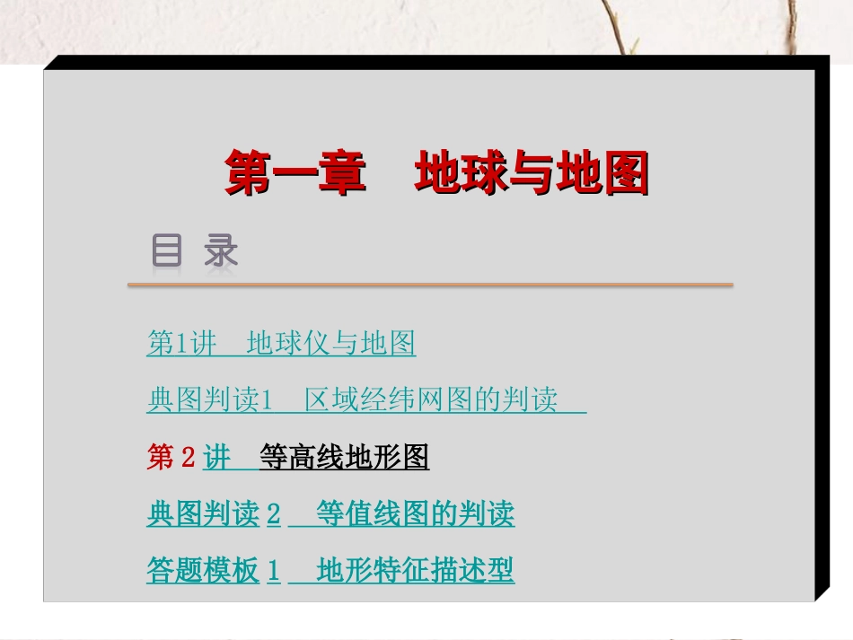 （新课标 全国卷地区专用）高考地理一轮复习 第1章 地球与地图课件_第2页