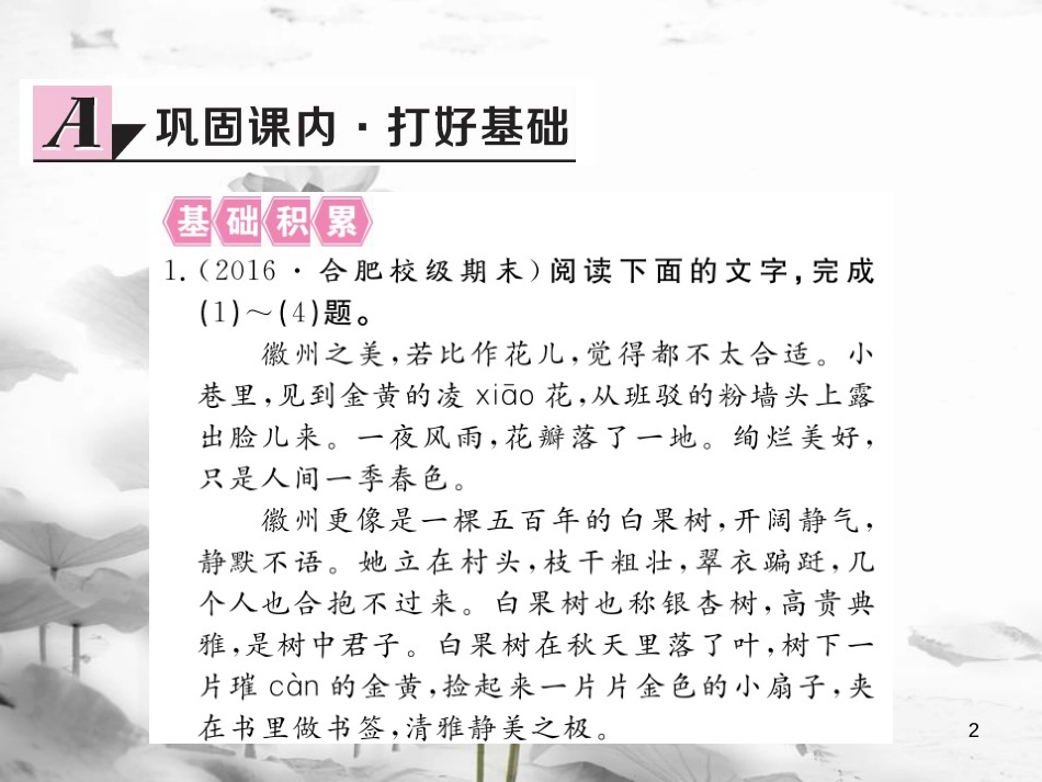 安徽省九年级语文上册 第五单元 18 杨修之死习题讲评课件 新人教版[共16页]_第2页