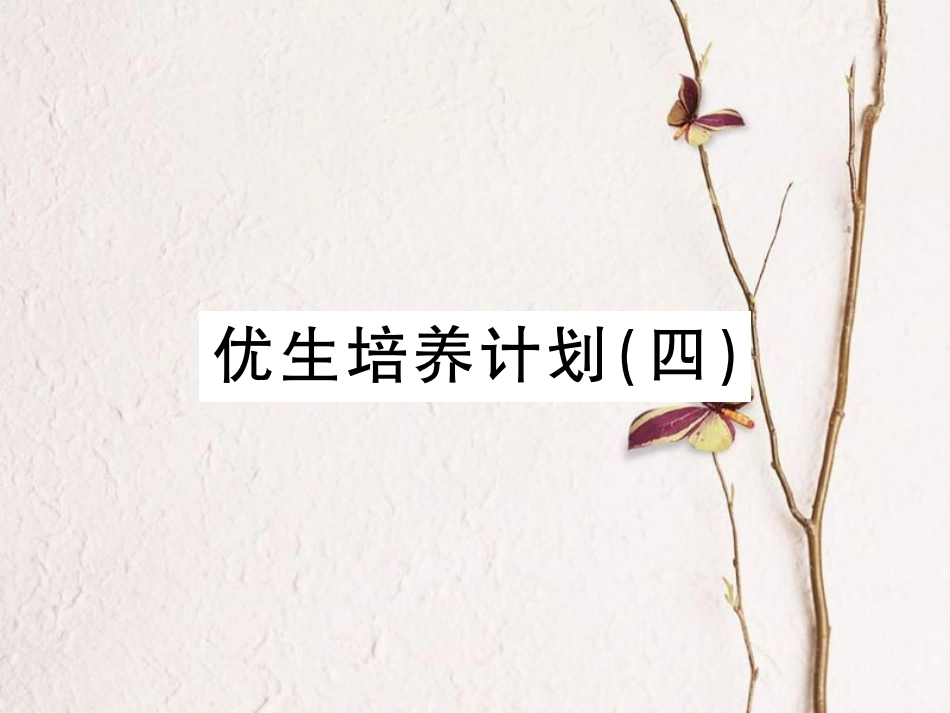 八年级物理上册 优生培养计划（四）课件 （新版）新人教版[共22页]_第1页